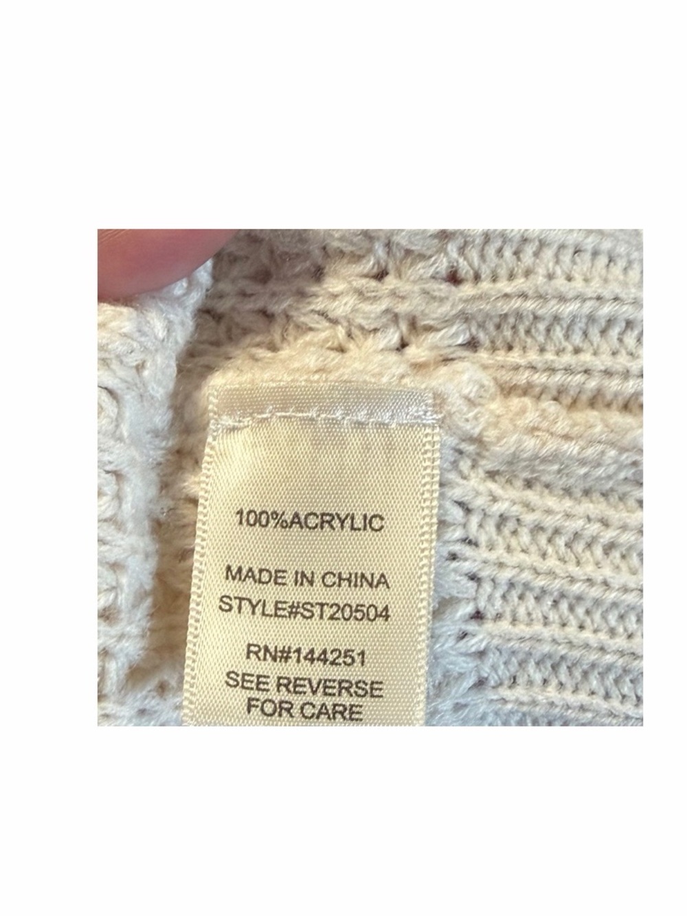 Sincerely Jules Knit Crochet Granny Square Sleeves Boho Cardigan Sweater - Picture 5 of 5